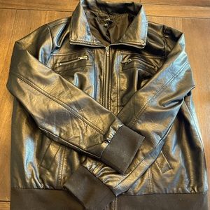 Torrid leather jacket size 1